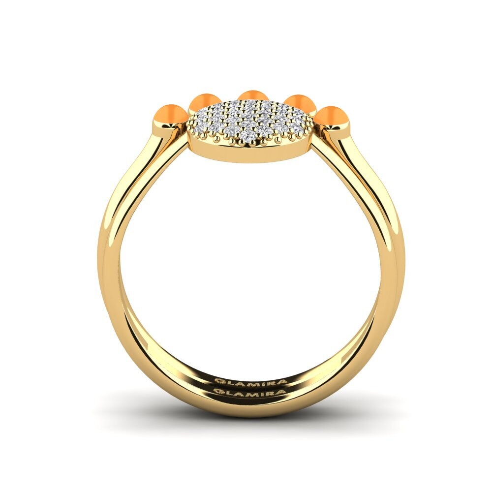 Gelbgold 750 Stapelbarer Ring Koffer K