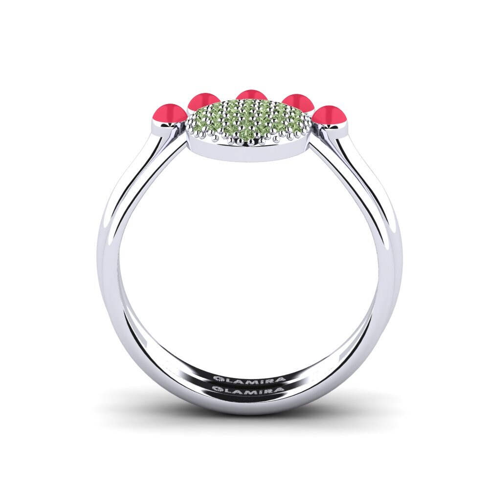 Green Diamond Stackable Ring Koffer K