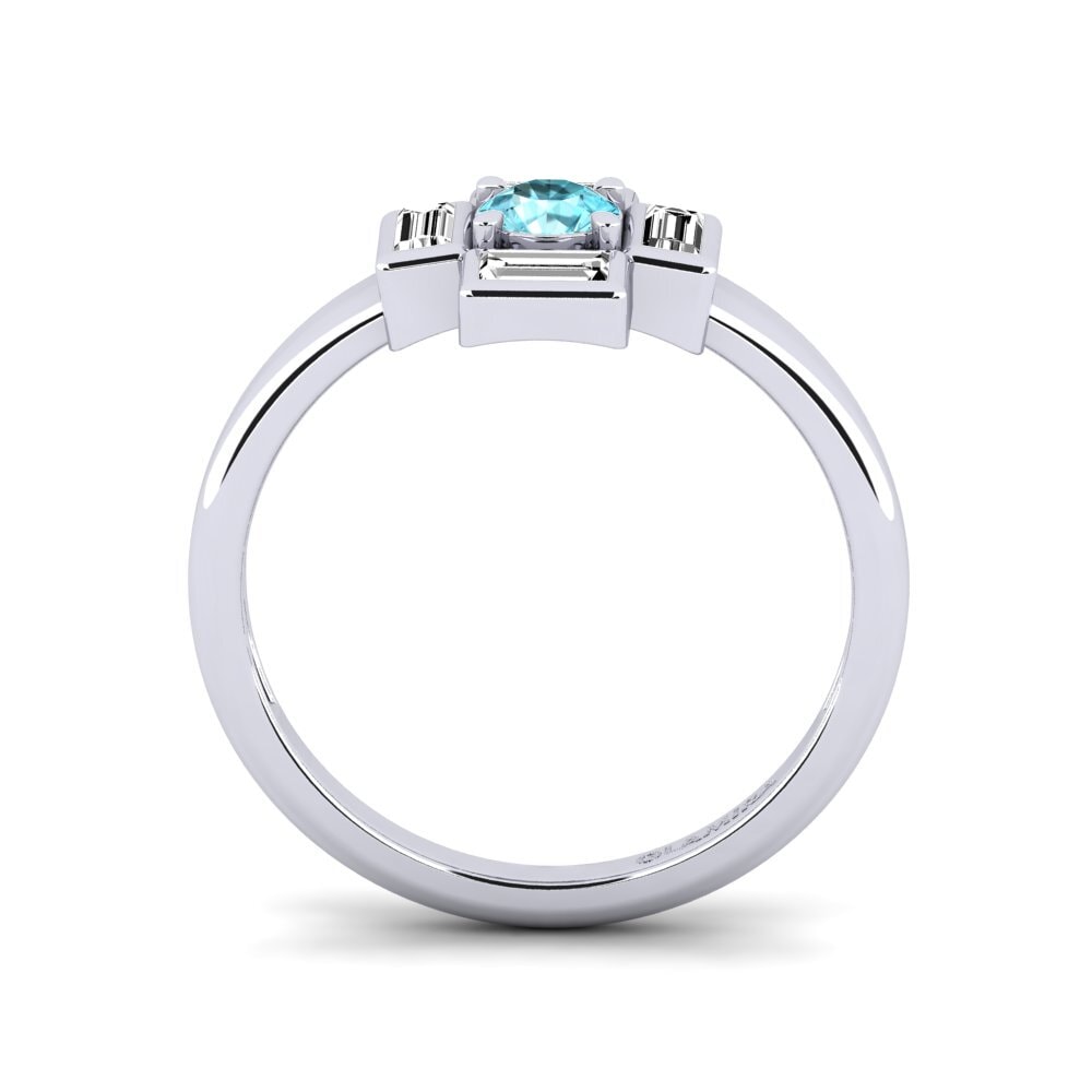 Blue Zircon Ring Kotah