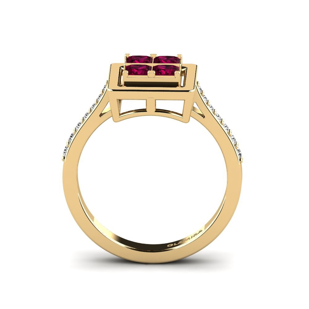 Rhodolite Garnet Ring Kournas
