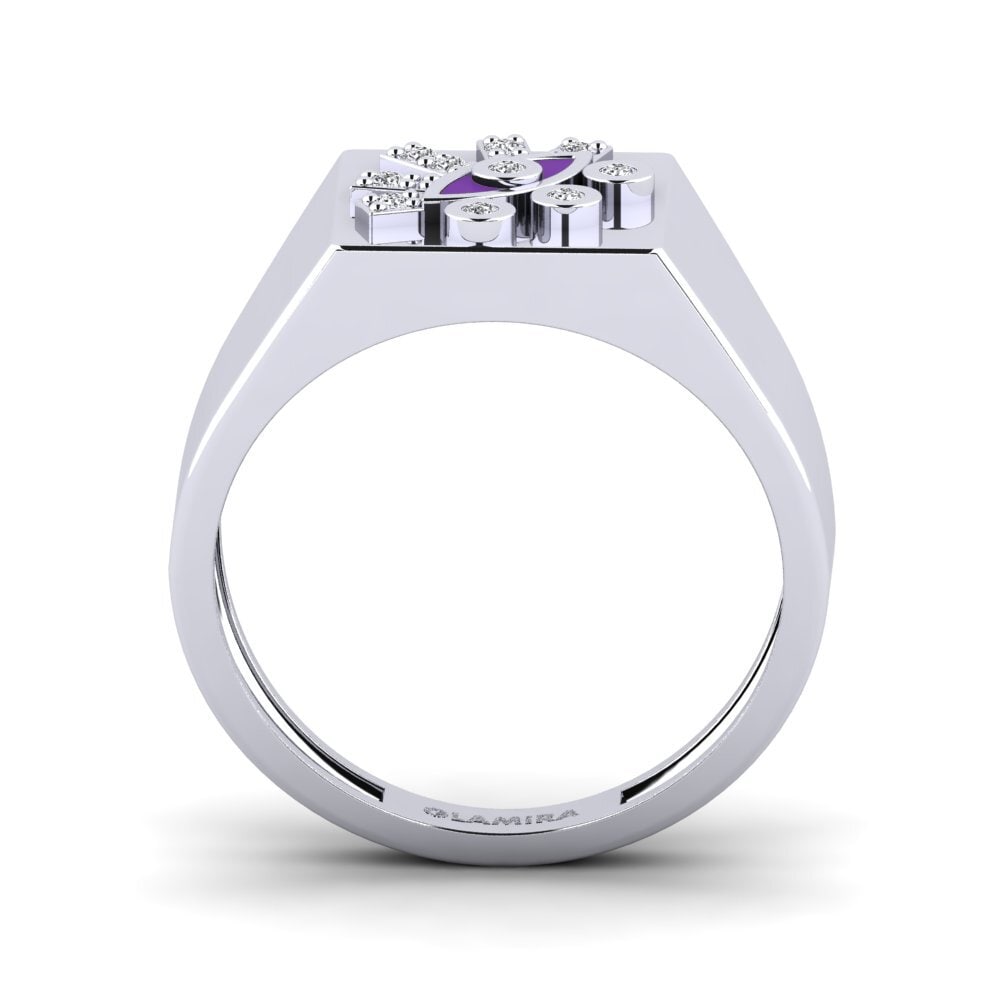 Weißgold 375 Ring Krezus