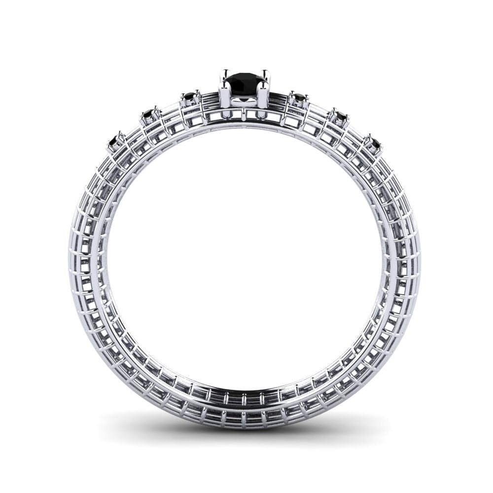 Black Onyx Women's Ring Krishna