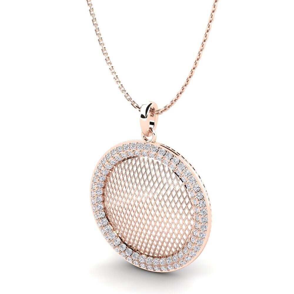 14K Rood Goud Dames Hanger Krystyna