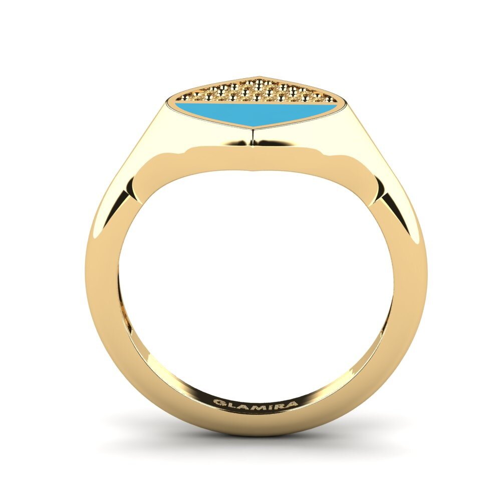 Brown Diamond Pinky Ring Kundern