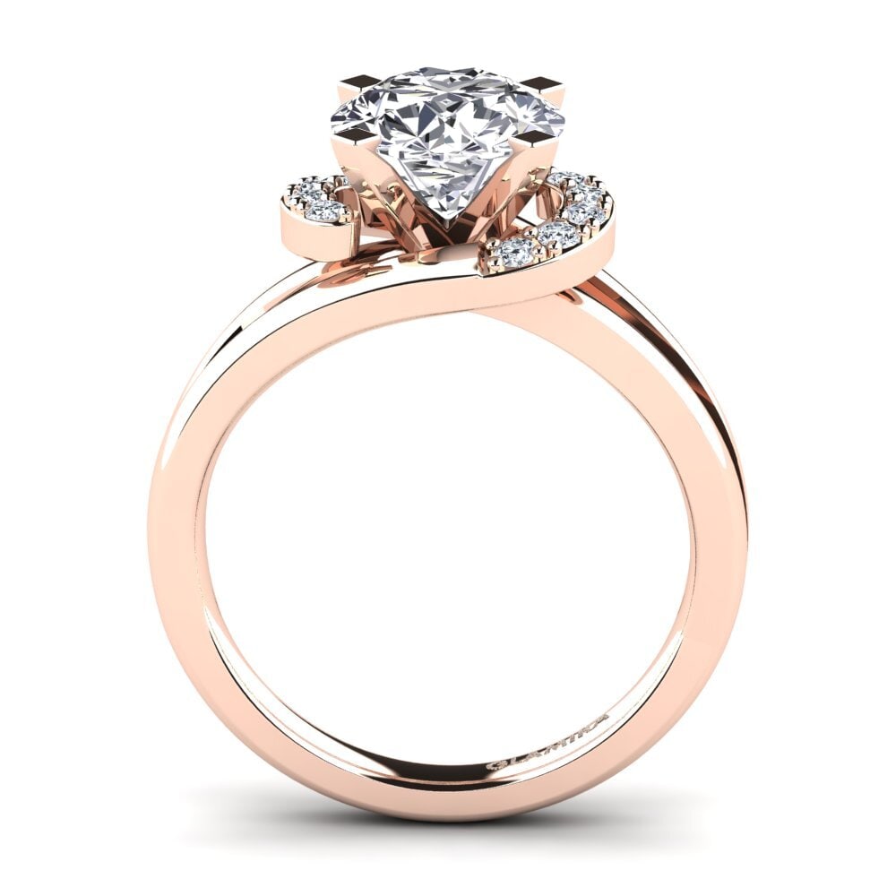 Round Engagement Ring Kylie 2.0 crt