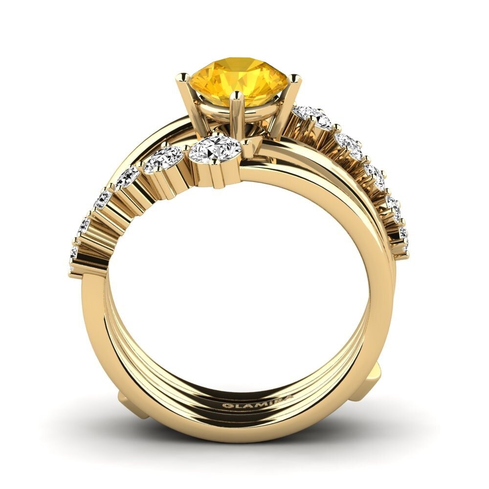 Citrine Ring Kylo SET