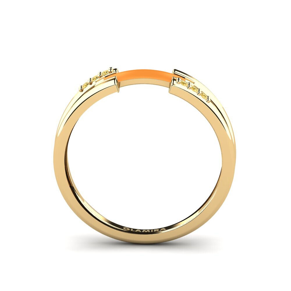 Gelber Diamant Ring Kythnos