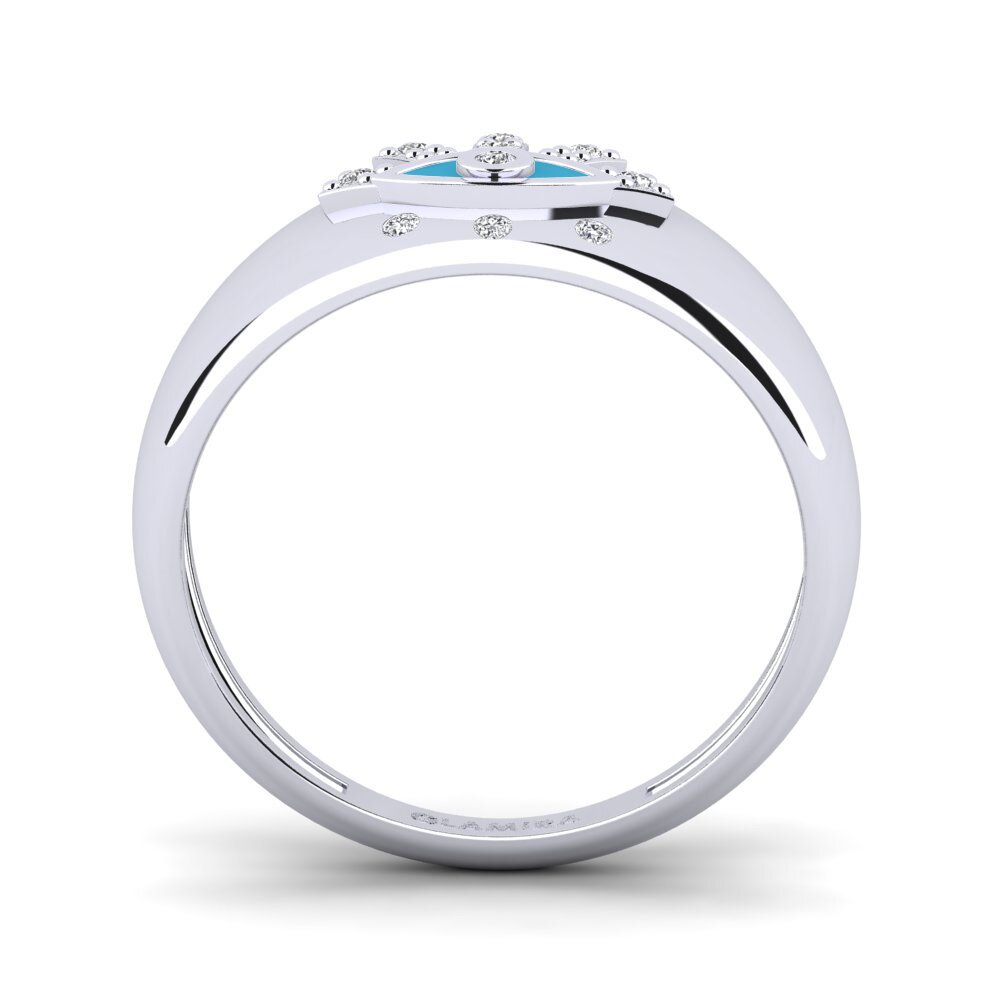 Or Blanc 14k Bague Labraun