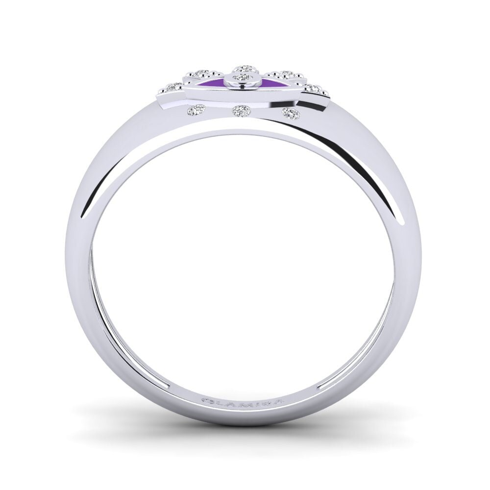 Weiß-Silber Ring Labraun