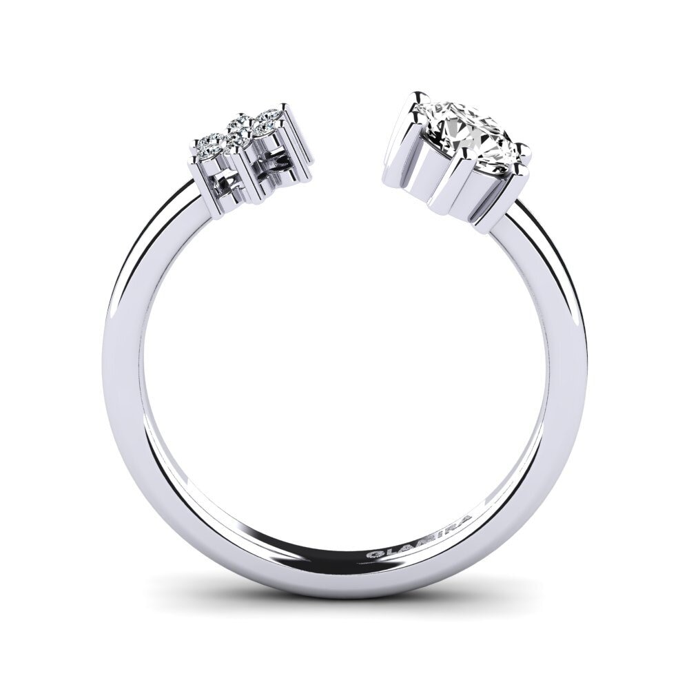 Moissanit Ring Laci
