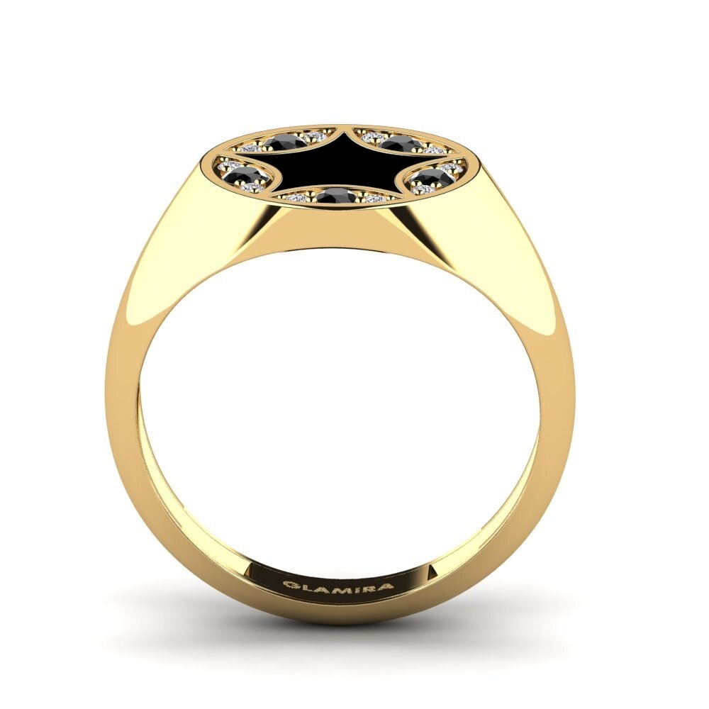 Saphir noir Bague Laiyah