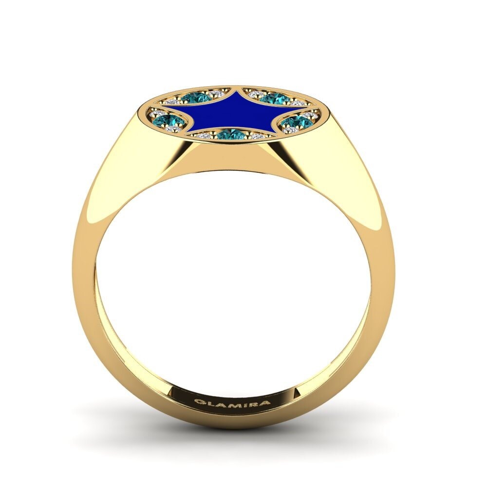 Blauer Diamant Ring Laiyah