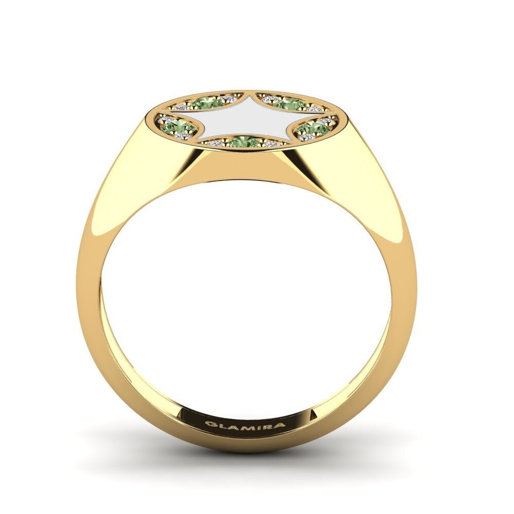 Grüner Diamant Ring Laiyah