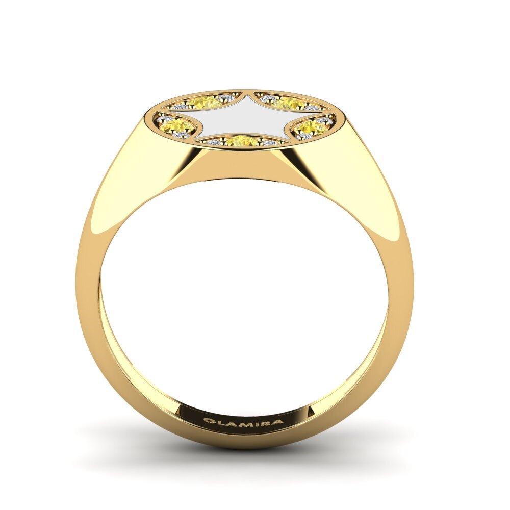 Gelber Saphir Ring Laiyah