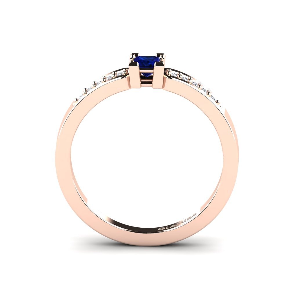 Sapphire Engagement Ring Lamen