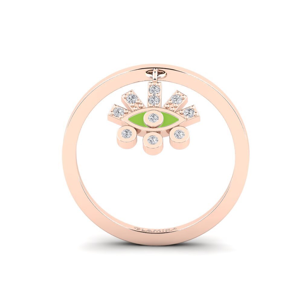 Rotgold 375 Ring Laodikya