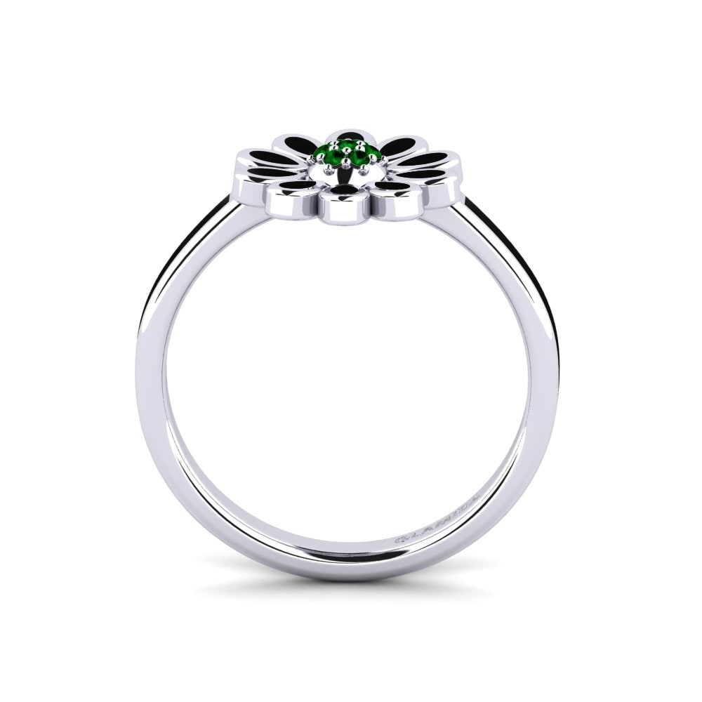 Circonita Verde Anillo Larry