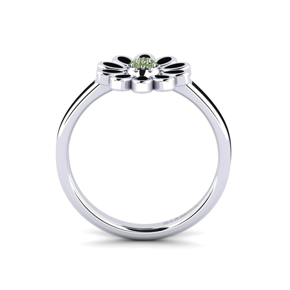 Grüner Diamant Ring Larry