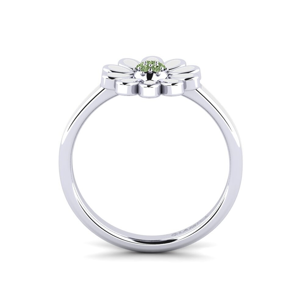 Grüner Diamant Ring Larry
