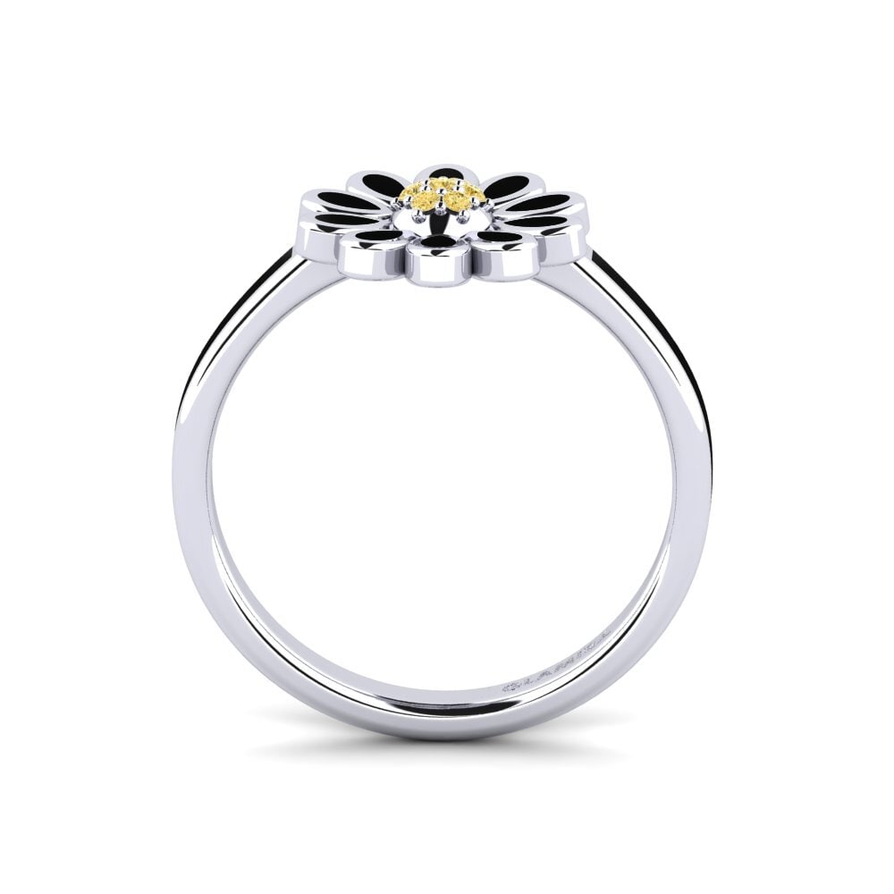 Diamant Jaune Bague Larry