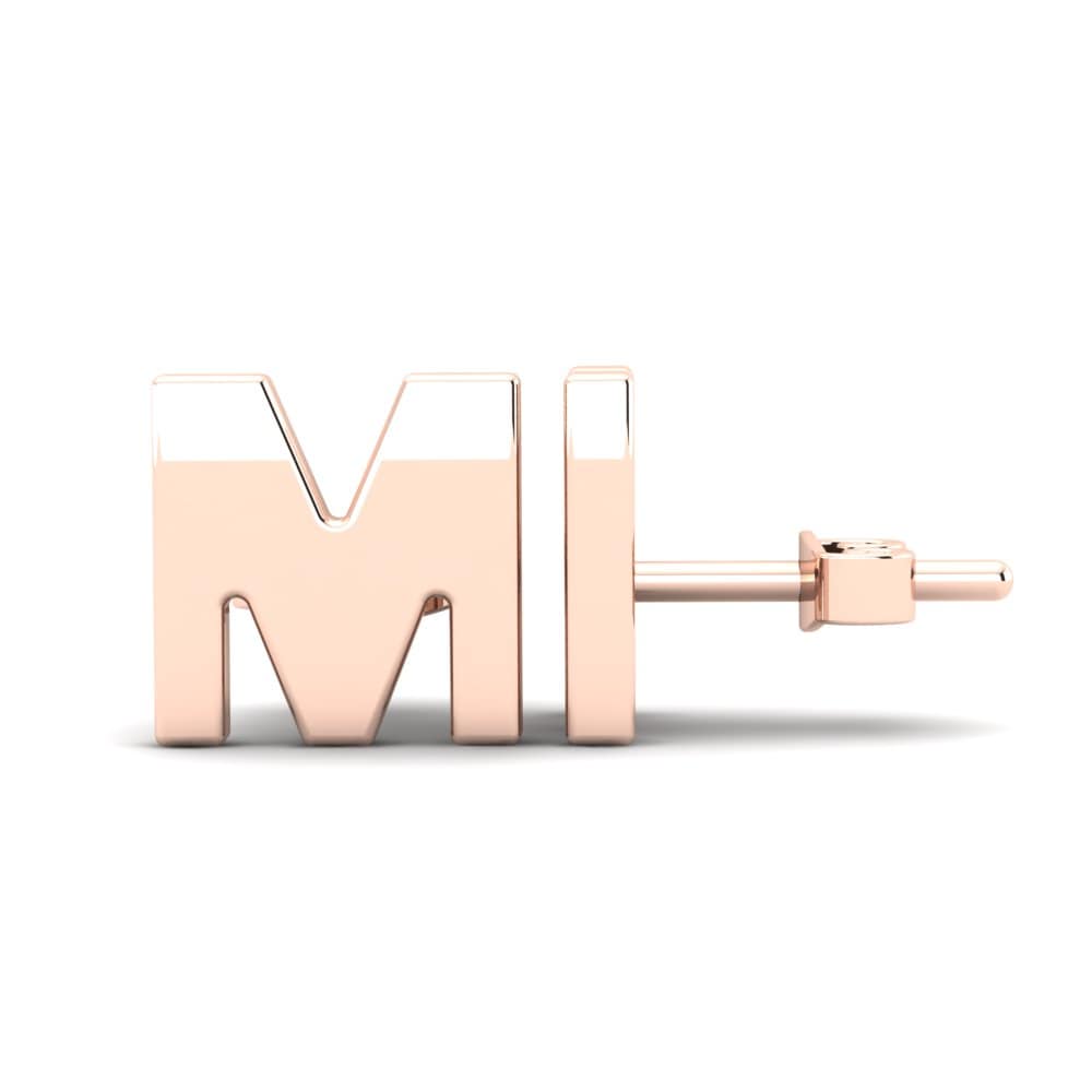 14ct Rose Gold Earring Lashay M