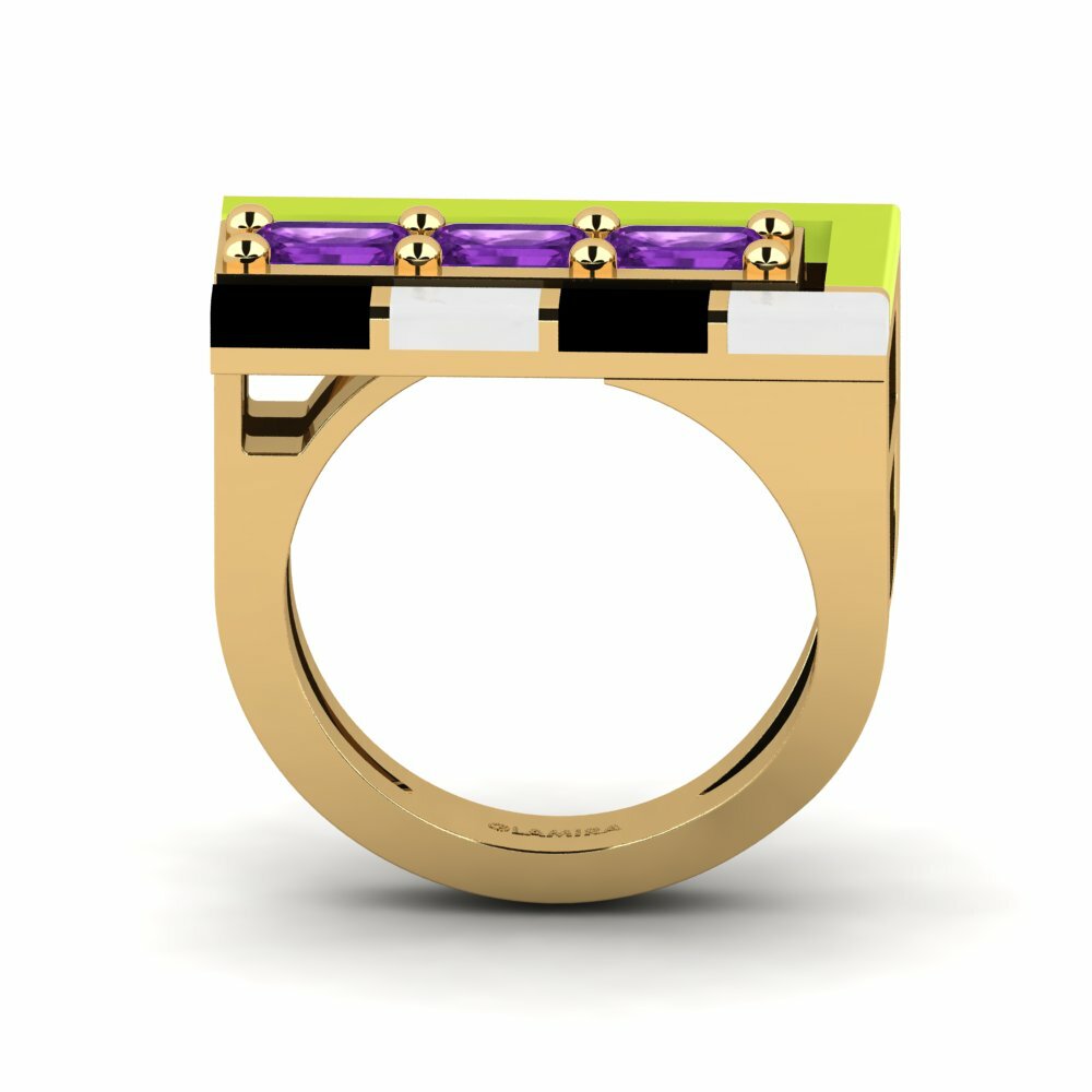 Améthyste Bague Latteg