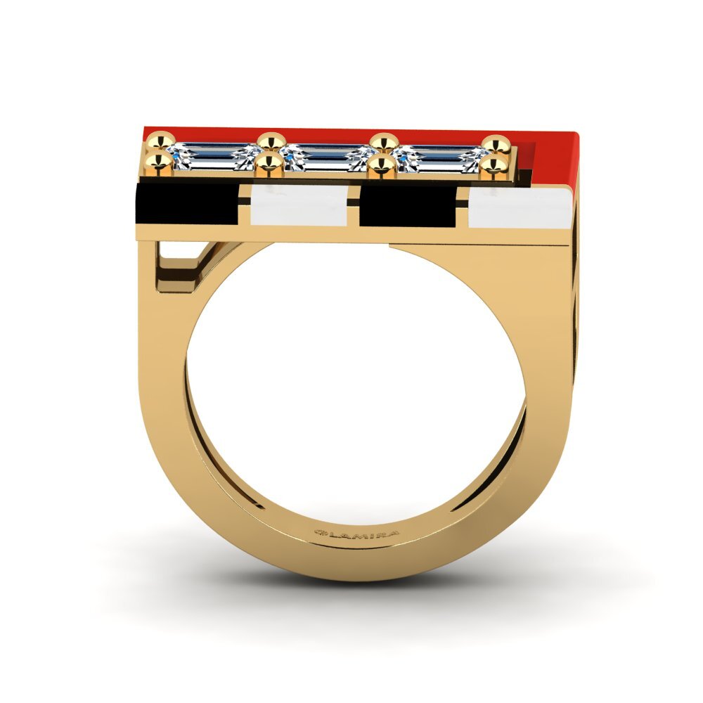 Zirkonia Ring Latteg