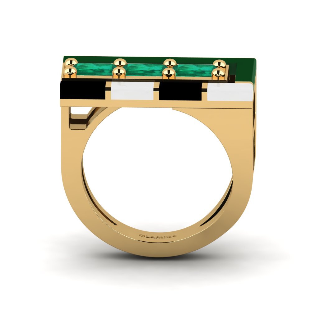 Smaragd Ring Latteg