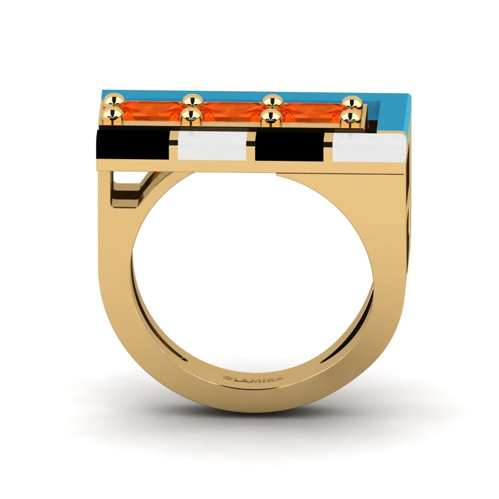 Feueropal Ring Latteg