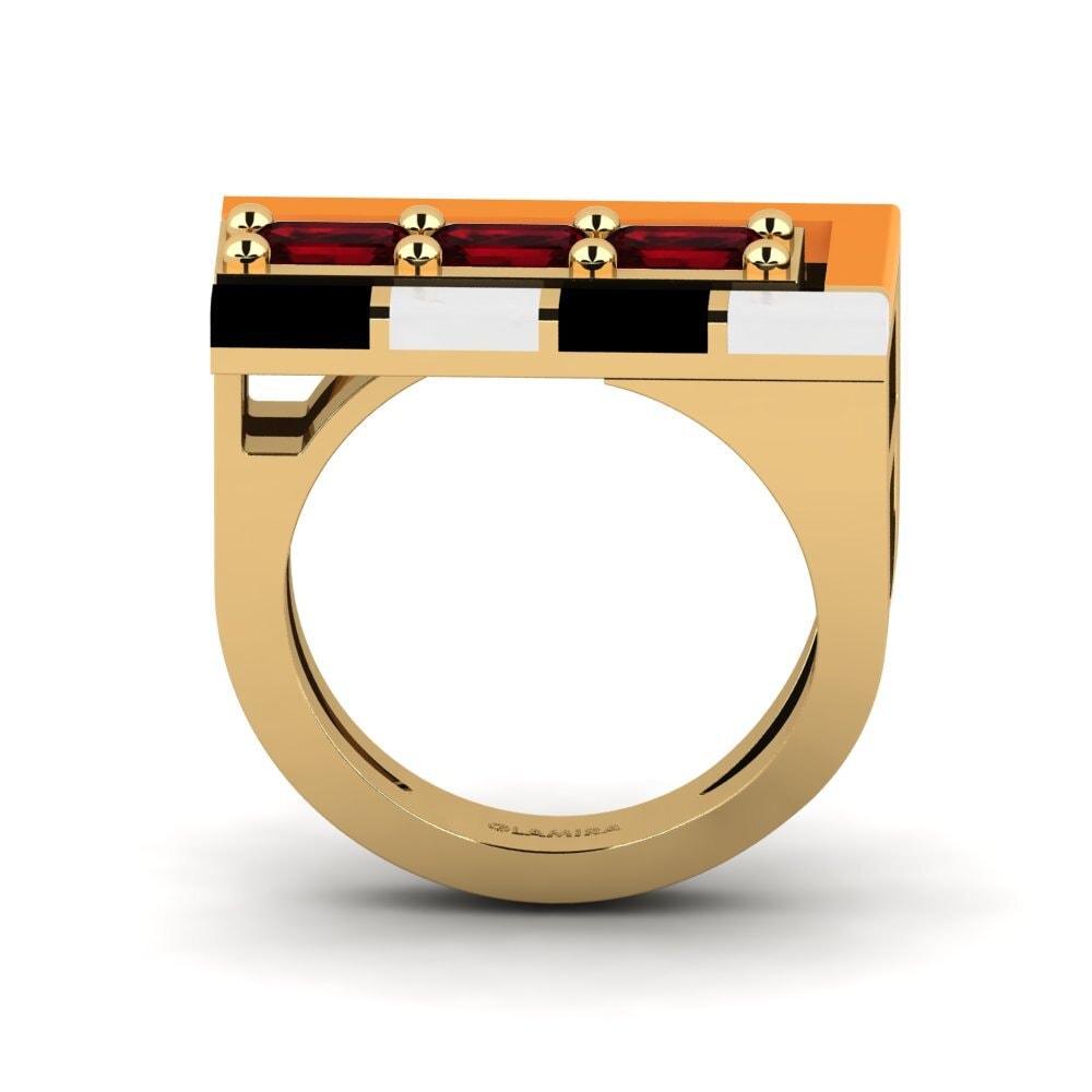 Granat Ring Latteg