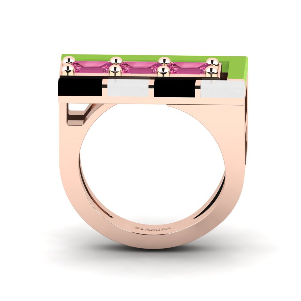 Rotgold 585 Ring Latteg