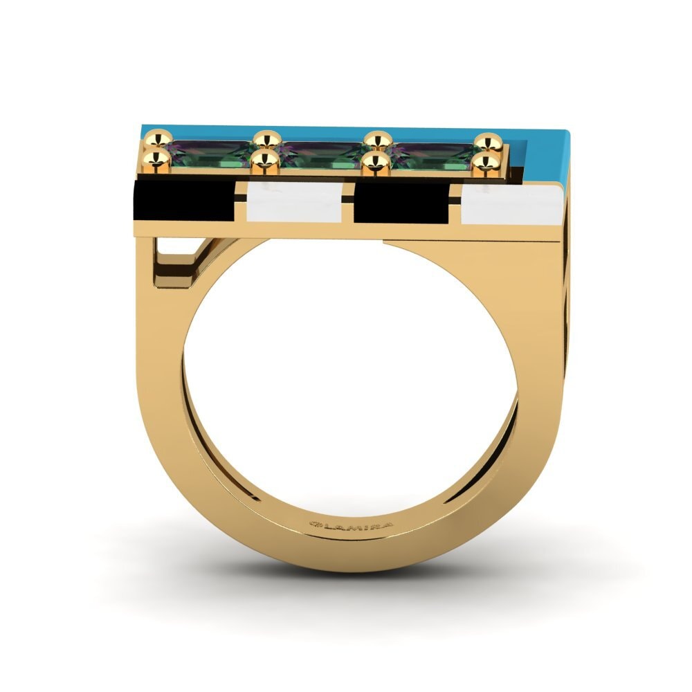 Mystic Topaz Ring Latteg