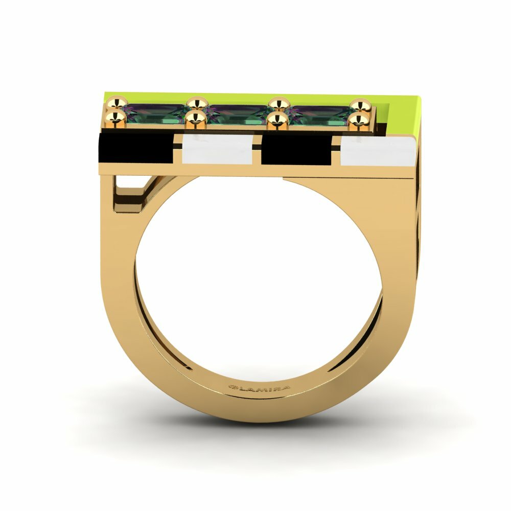Topaze mystique Bague Latteg