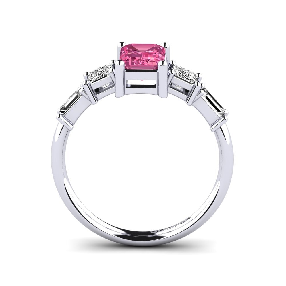 Rosa Turmalin Verlobungsring Lauralee