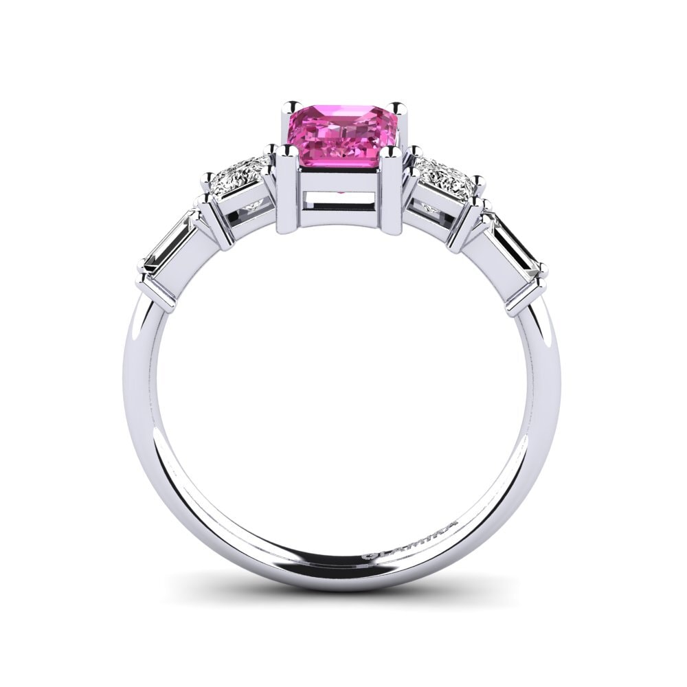 Topacio Rosa Anillo de compromiso Lauralee