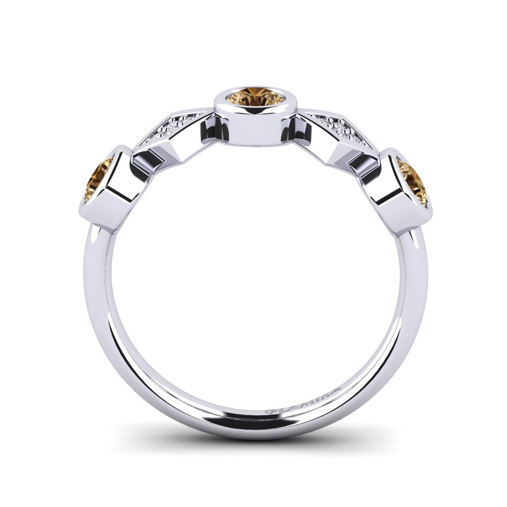 Brown Diamond Ring Laurette