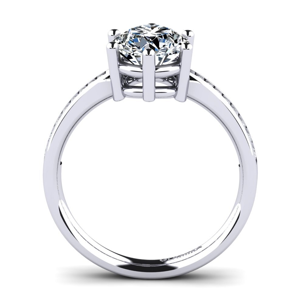 Zirconia Engagement Ring Alita 1.6 crt
