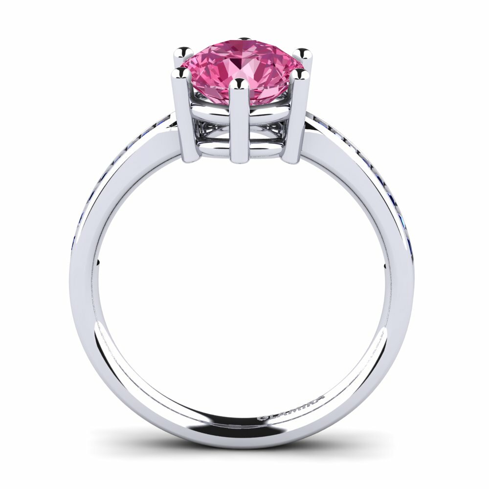 Forlovelsesring Alita 1.6 crt Rosa Turmalin