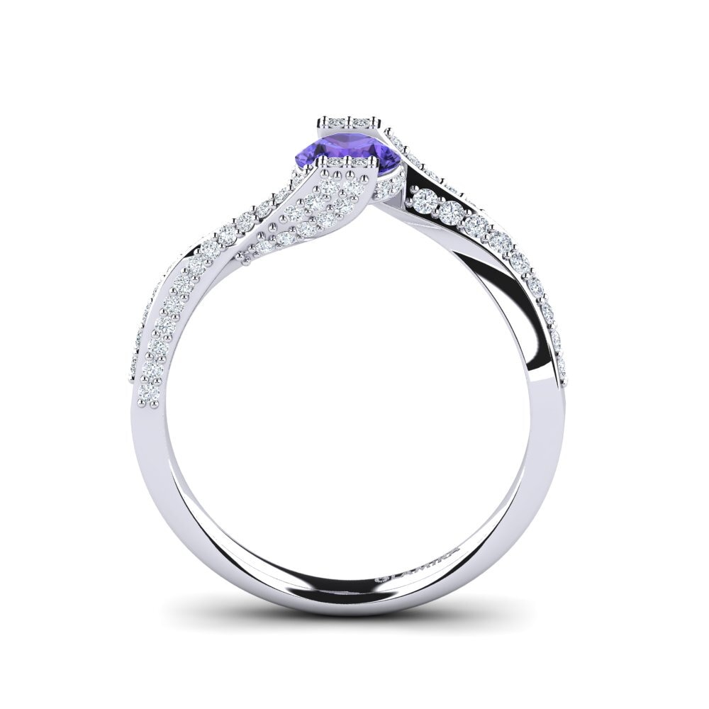 Tanzanite Engagement Ring Brenda