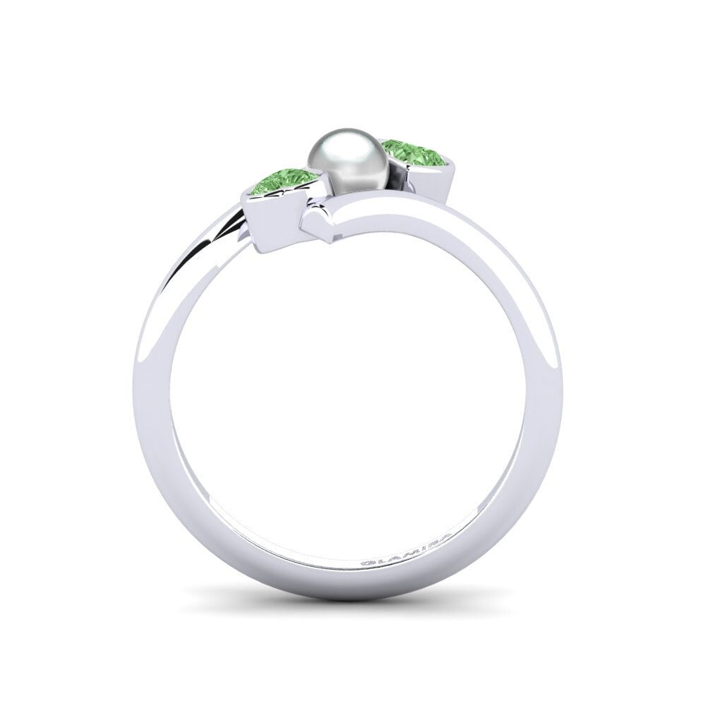 Green Diamond Ring Lealfi