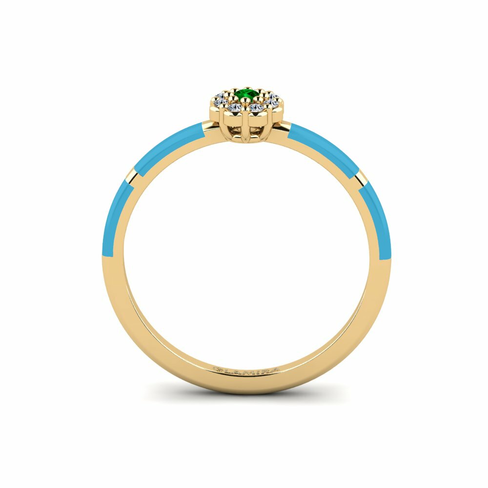 Zircone Vert Bague Lebanon