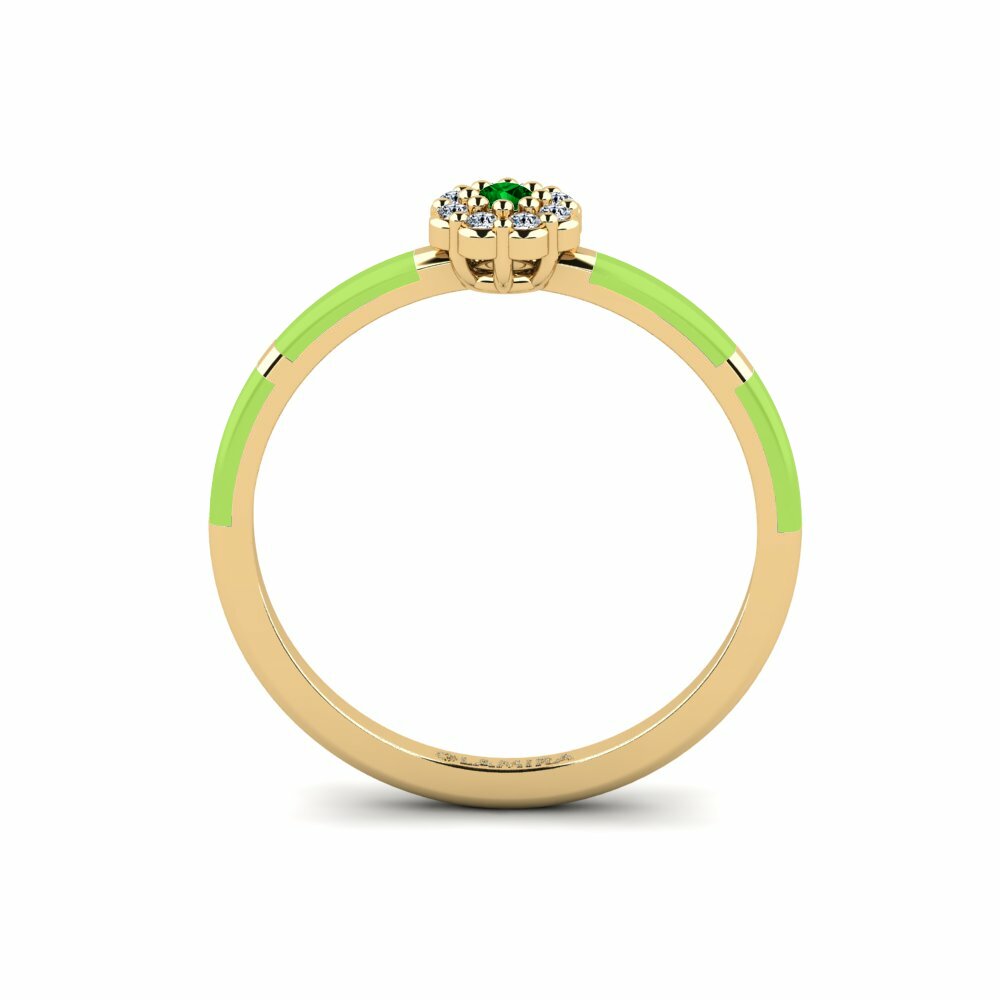 Zircone Vert Bague Lebanon