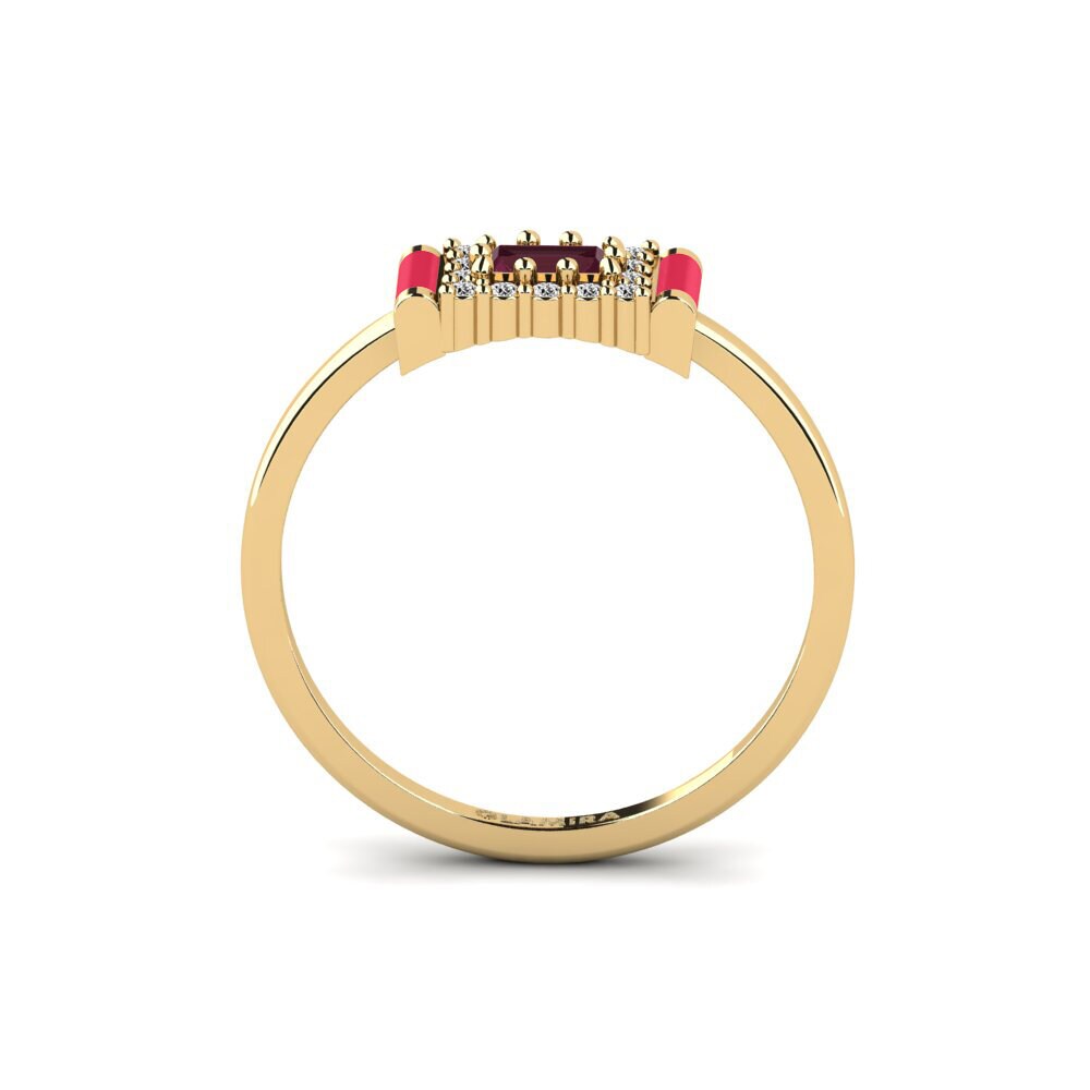 Rhodolit-Granat Ring Ledyard