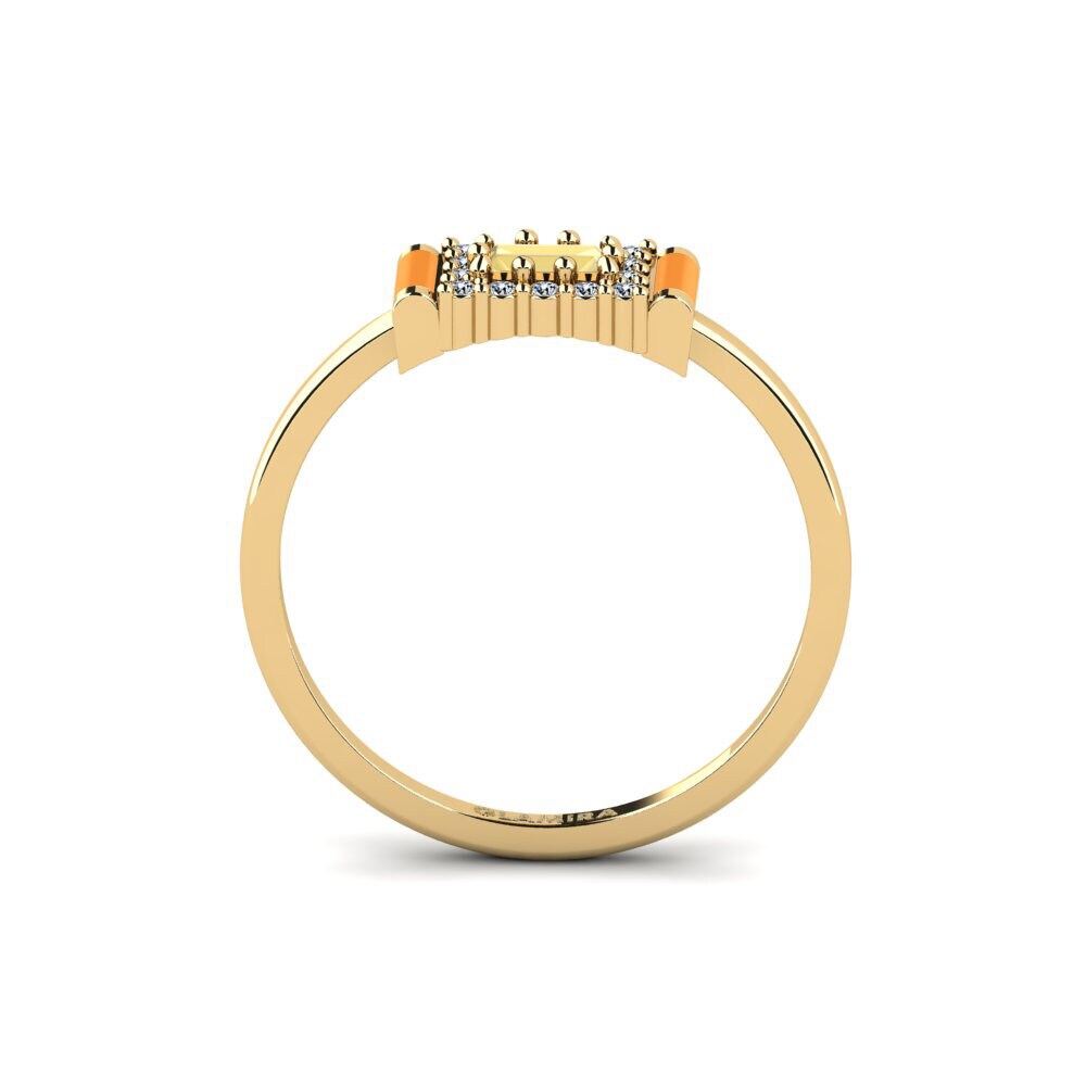 Gelber Saphir Ring Ledyard