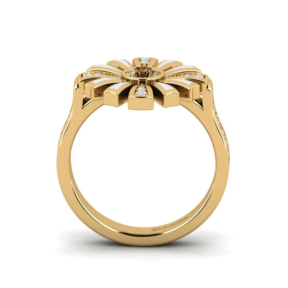 Brown Diamond Ring Legiste