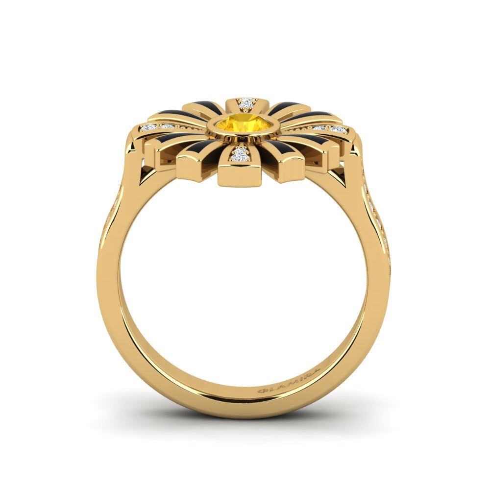 Citrine Ring Legiste