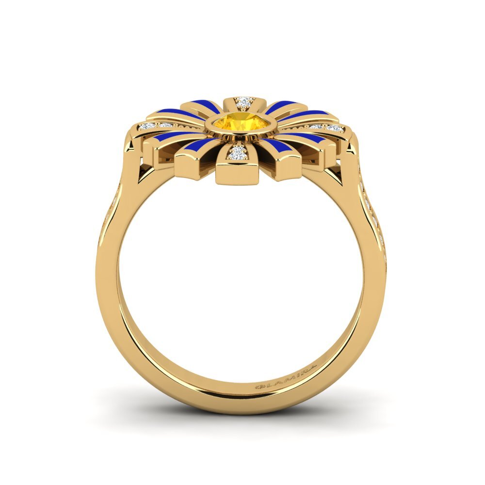 Citrine Ring Legiste