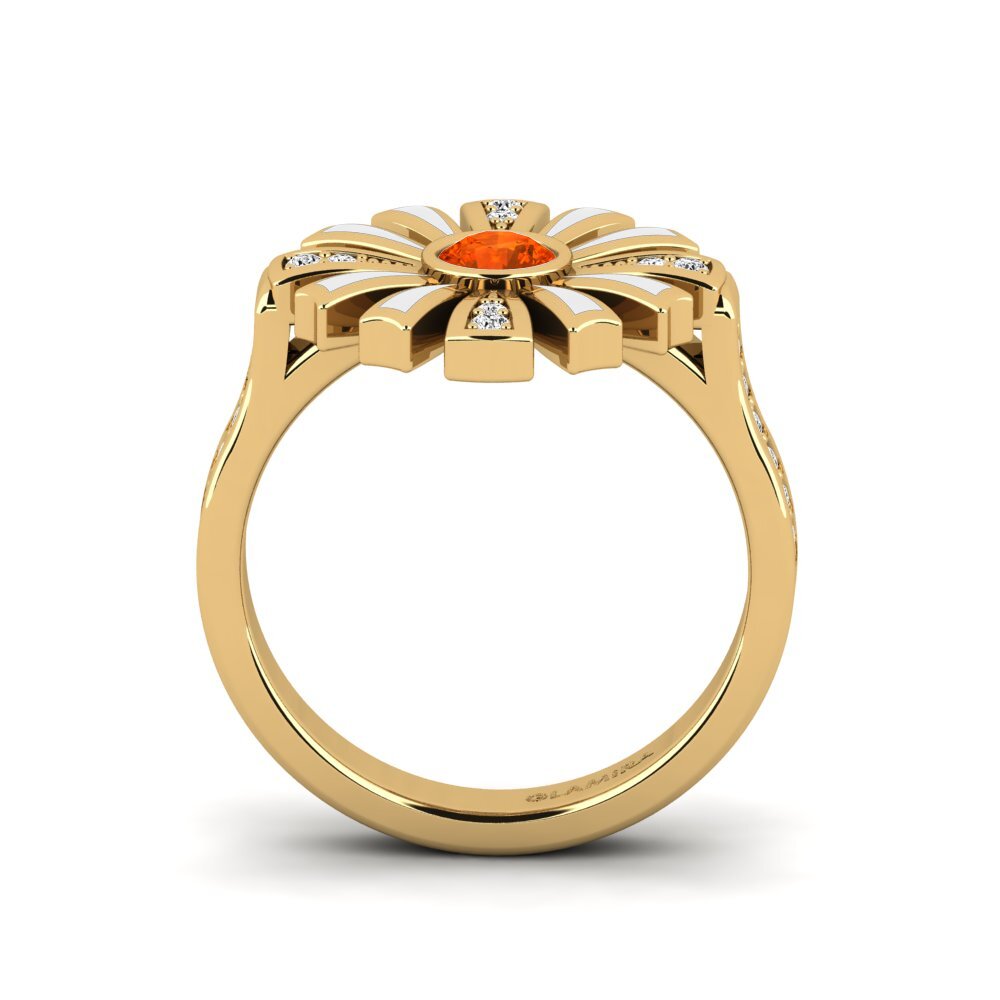 Ópalo Fuego Anillo Legiste