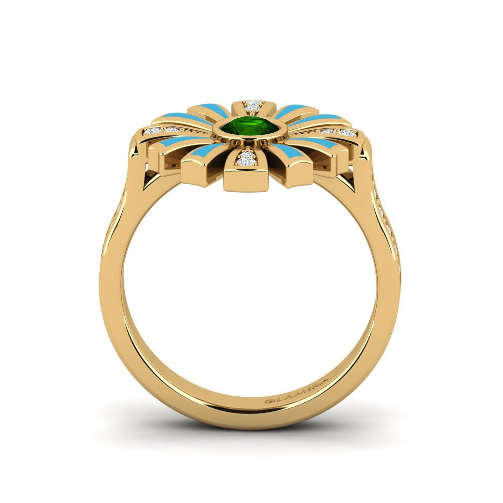 Green Tourmaline Ring Legiste