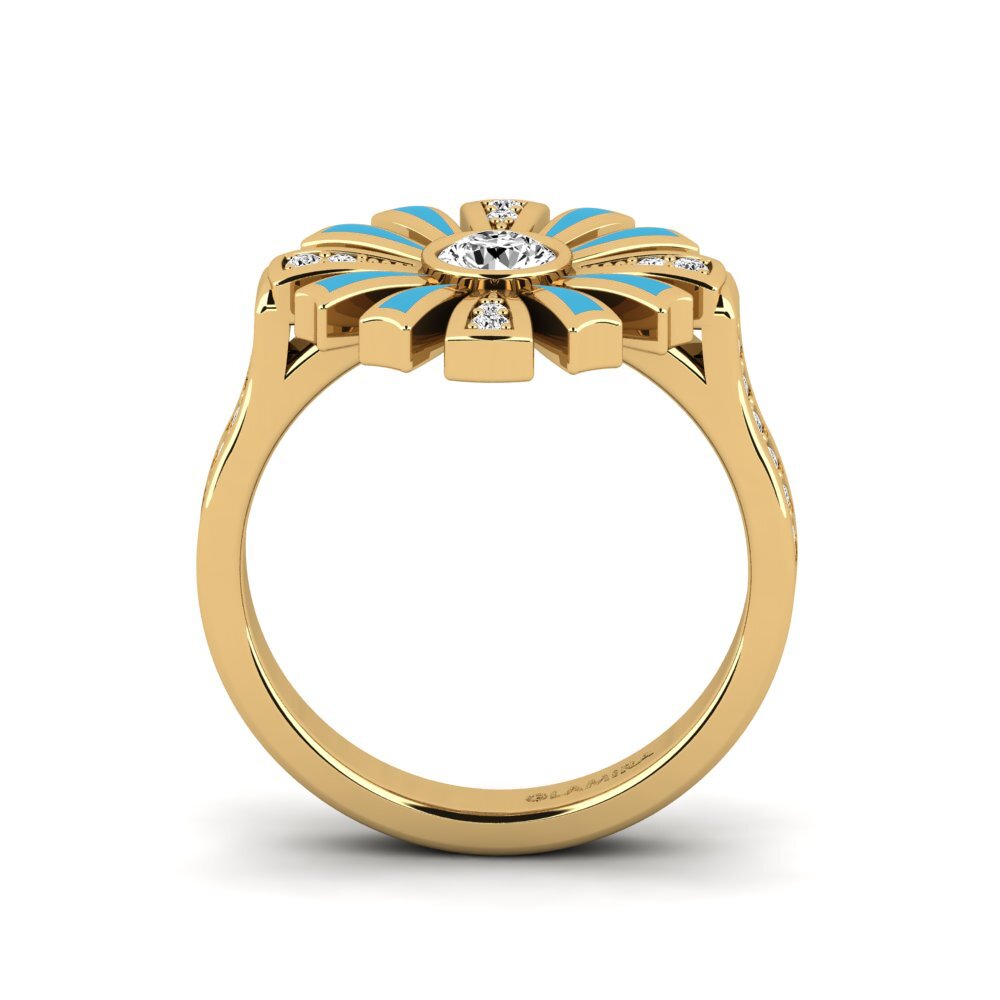 Moissanit Ring Legiste